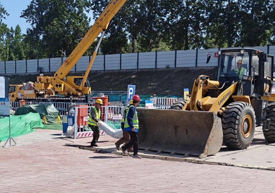 永定河災(zāi)后恢復(fù)重建多個(gè)項(xiàng)目開展防洪度汛應(yīng)急演練 永定河災(zāi)后恢復(fù)重建多個(gè)項(xiàng)目開展防洪度汛應(yīng)急演練