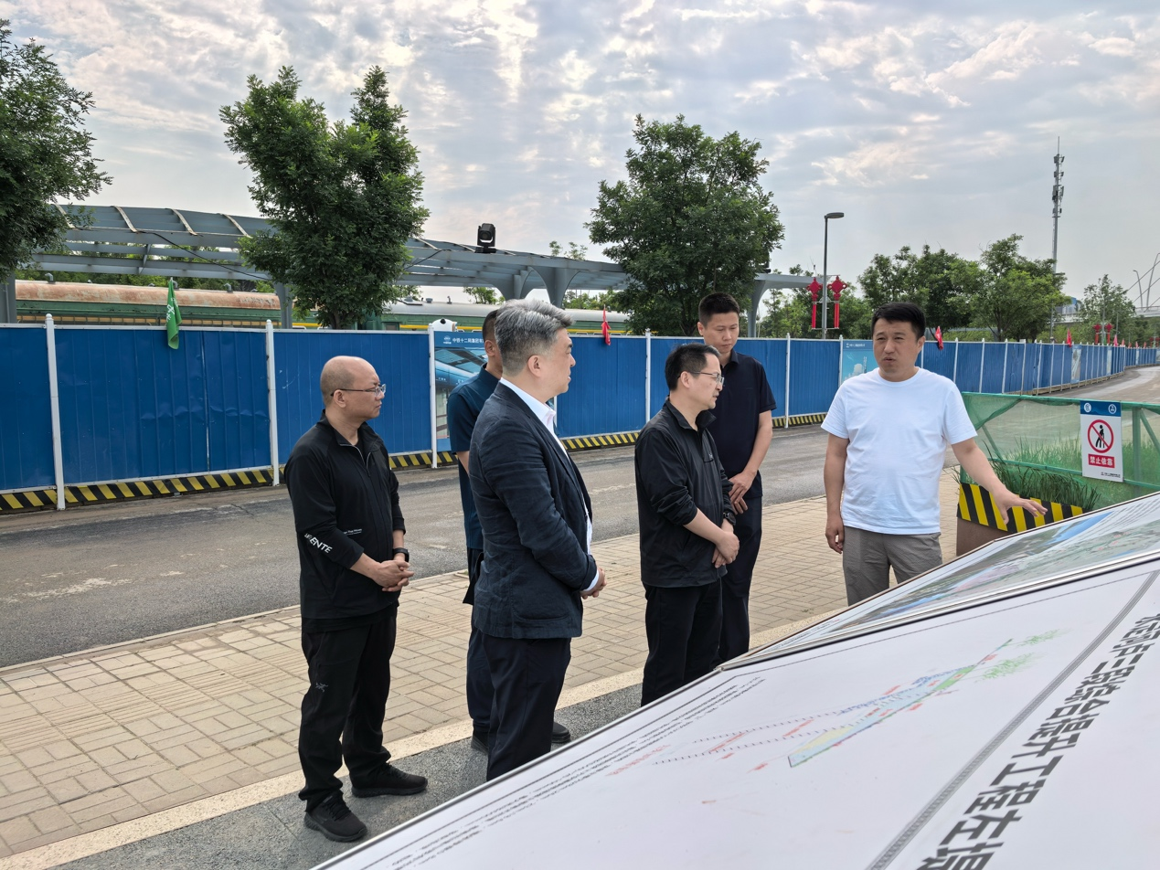 石景山區(qū)區(qū)長萬隆檢查永定河盧三段綜合提升工程 石景山區(qū)區(qū)長萬隆檢查永定河盧三段綜合提升工程