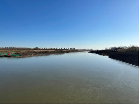 全線通水123天 永定河冰雪一線景象再現(xiàn) 全線通水123天 永定河冰雪一線景象再現(xiàn)