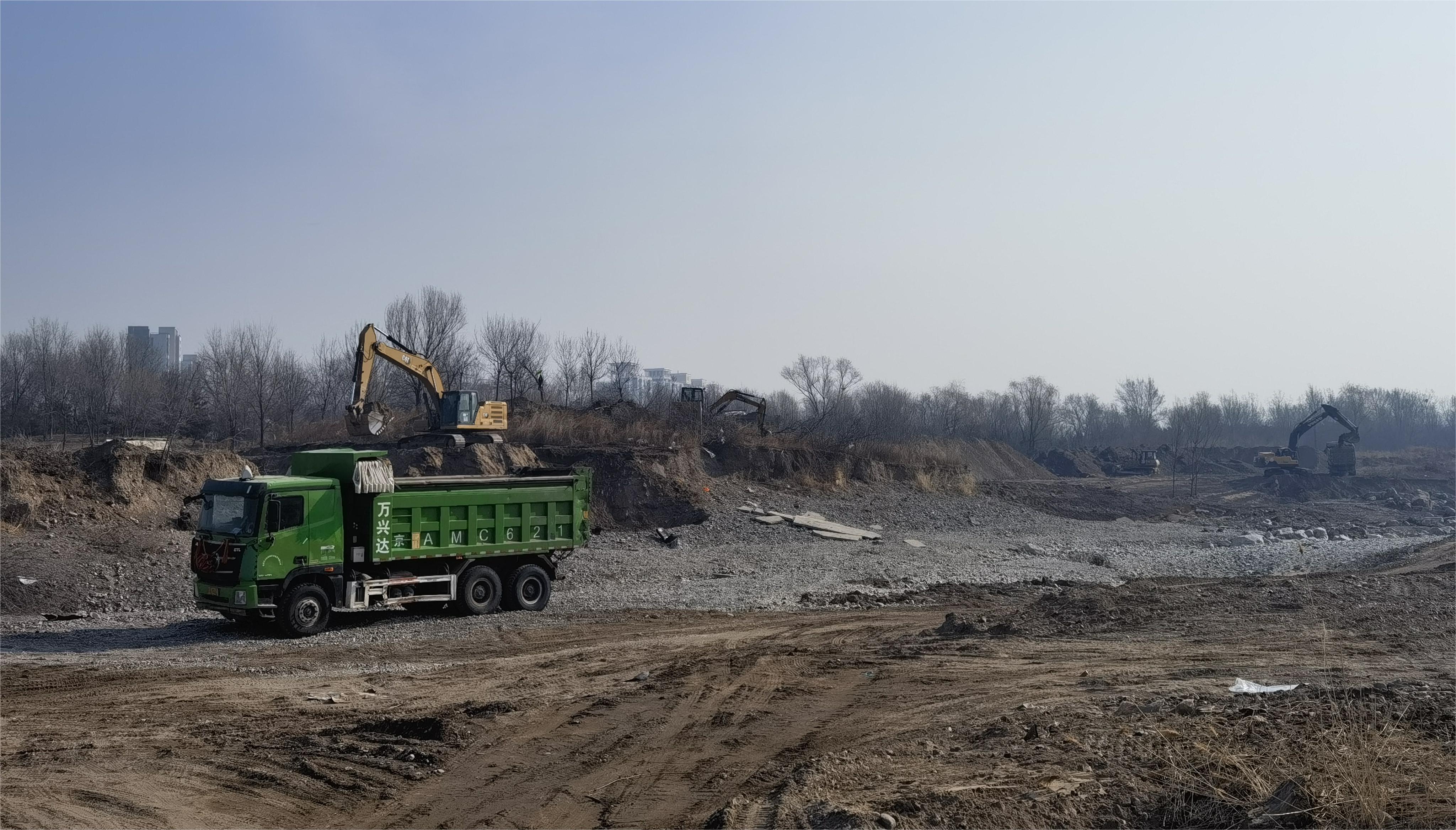 開好局 起好步①|永定河平原南段一期工程全面復(fù)工 開好局 起好步①|永定河平原南段一期工程全面復(fù)工